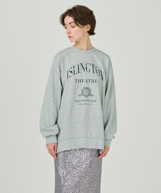 GRACE CONTINENTAL オーバーカットトップ グレー