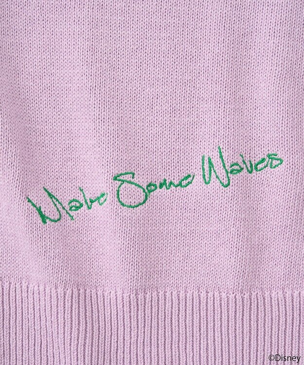 earth music&ecology Ｖｉｌｌａｉｎｓ　アースラ／ニットカーディガン Purple