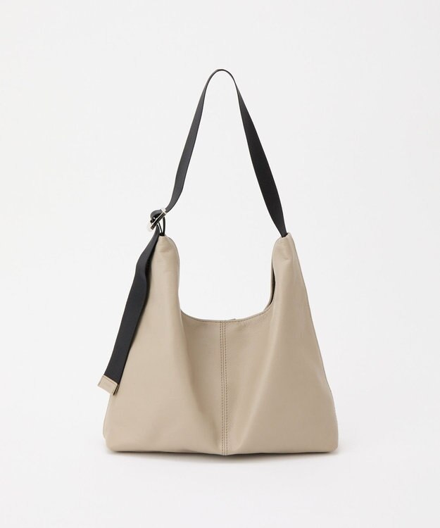 russet レザーホーボーバッグ M(CE-1658) GrayBeige