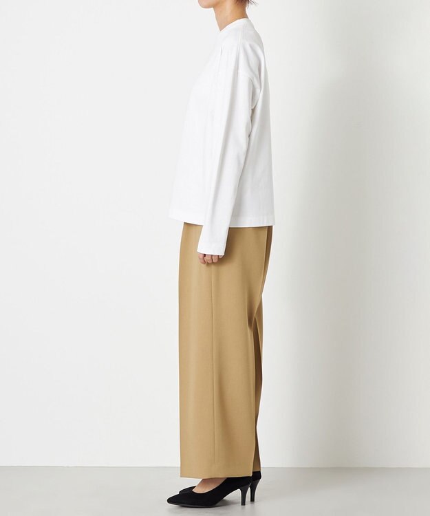 NAVE 【ReNAVE】ファンクションT ロングスリーブＴシャツ ホワイト系