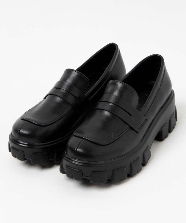 WEGO チャンキーソールシューズ 柄1