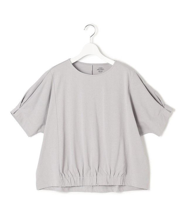 J.PRESS YORK STREET 【WOMEN】ドルマンスリーブ プルオーバー ライトグレー系