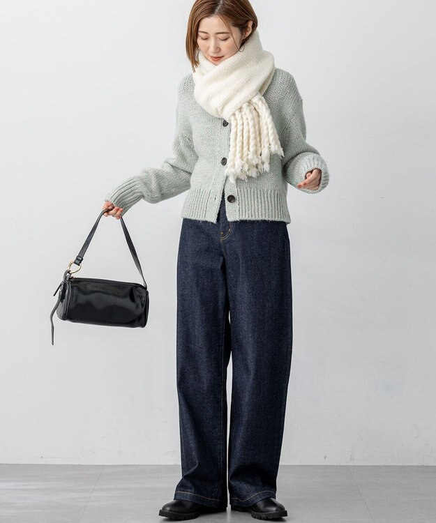 23区 【VERY掲載】シリンダー バッグ ブラック系