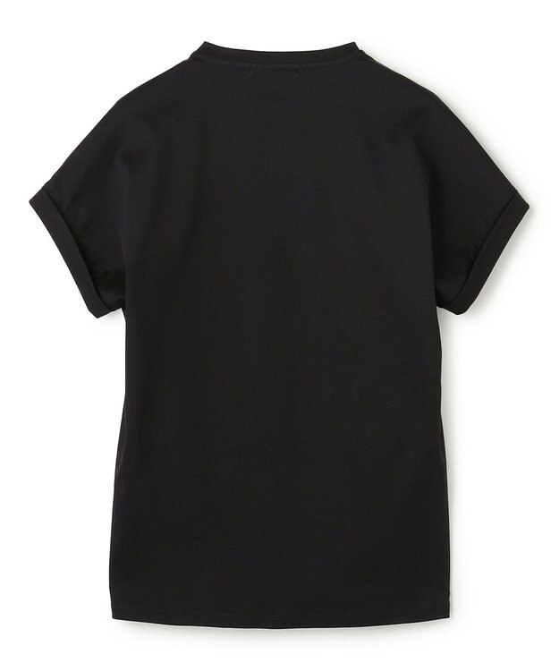 BEIGE， BORNA / コットンスムースTシャツ Black
