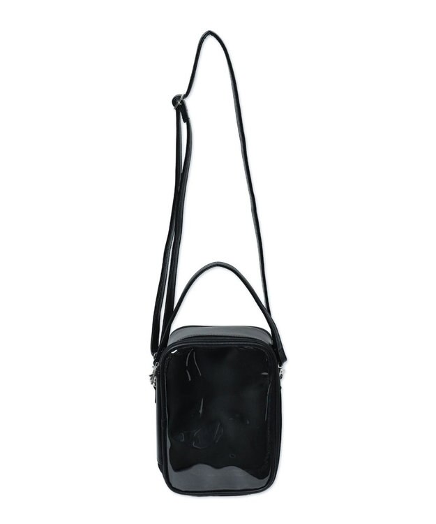 WEGO 【痛バ＆推し活】ダブルフェイスマルチWAYぬいポーチ ブラック