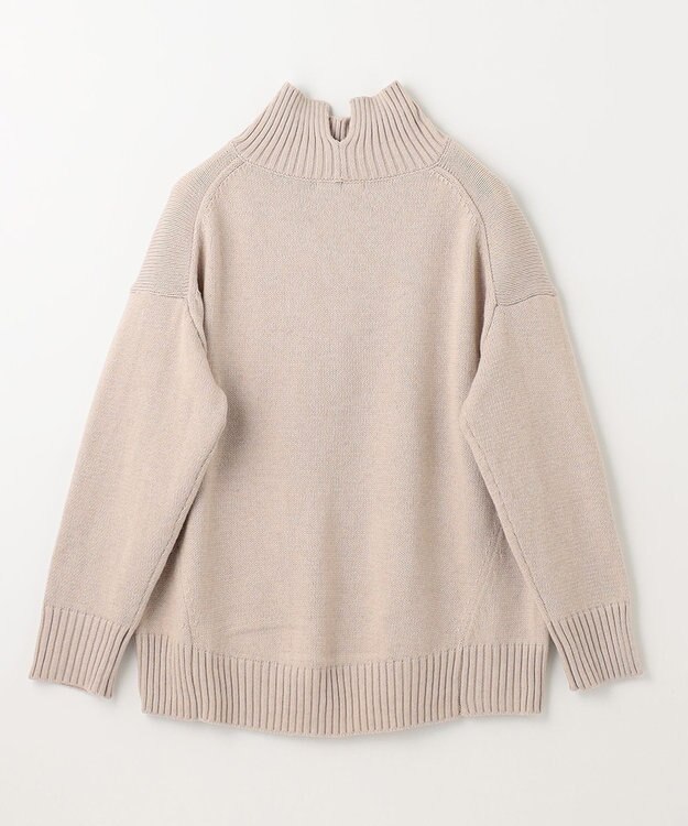 ANY ラムウールバックテイルニット アイボリー