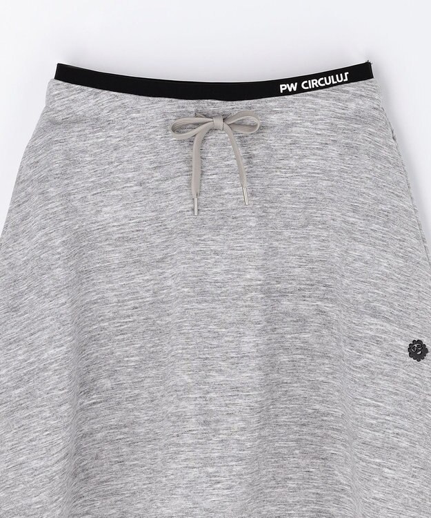 PW CIRCULUS 【WOMEN】裏毛スウェットフレアスカート ゴルフウェア レディース グレー系