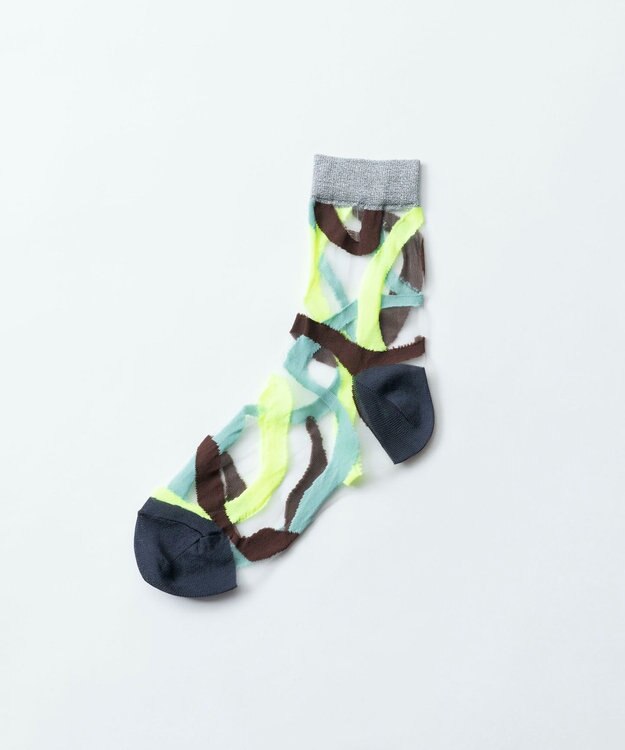 TRICOTE METRO SHEER SOCKS／メトロシアーソックス 39NAVY