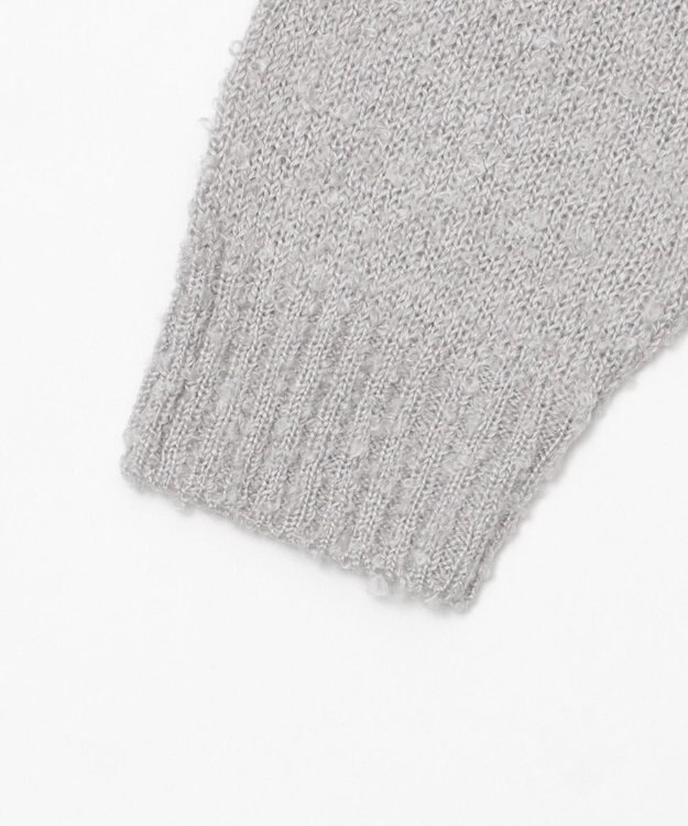 WEGO ブークレボタンカーディガン ライトグレー