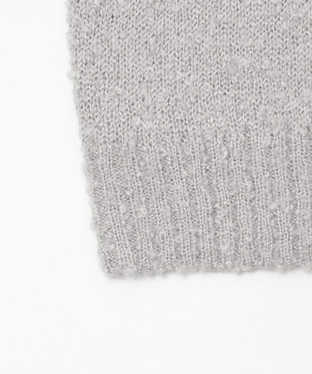 WEGO ブークレボタンカーディガン ライトグレー