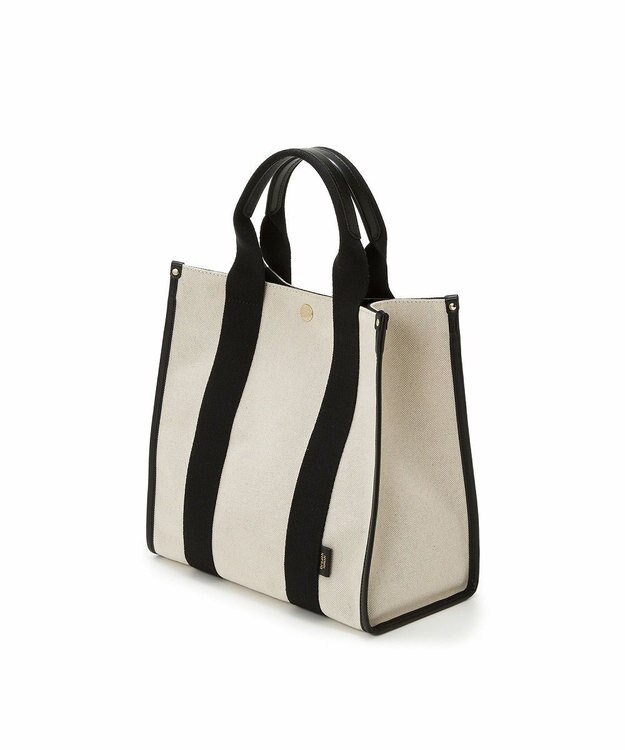 TOPKAPI 【Breath TOPKAPI】THE CANVAS ザ キャンバス スクエア ミニ トートバッグ ブラック