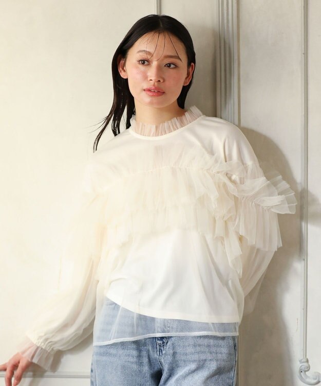 Green Parks ・ＥＬＥＮＣＡＲＥ　ＤＵＥ　チュールドッキングブラウ Ivory