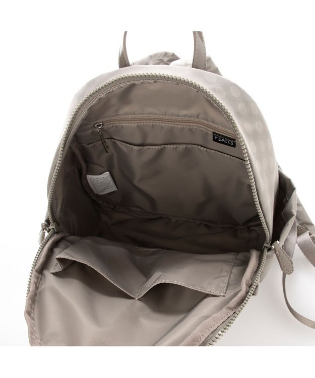 Y'SACCS 【ムック本掲載】Polka Dots リュックサック Sサイズ グレージュ