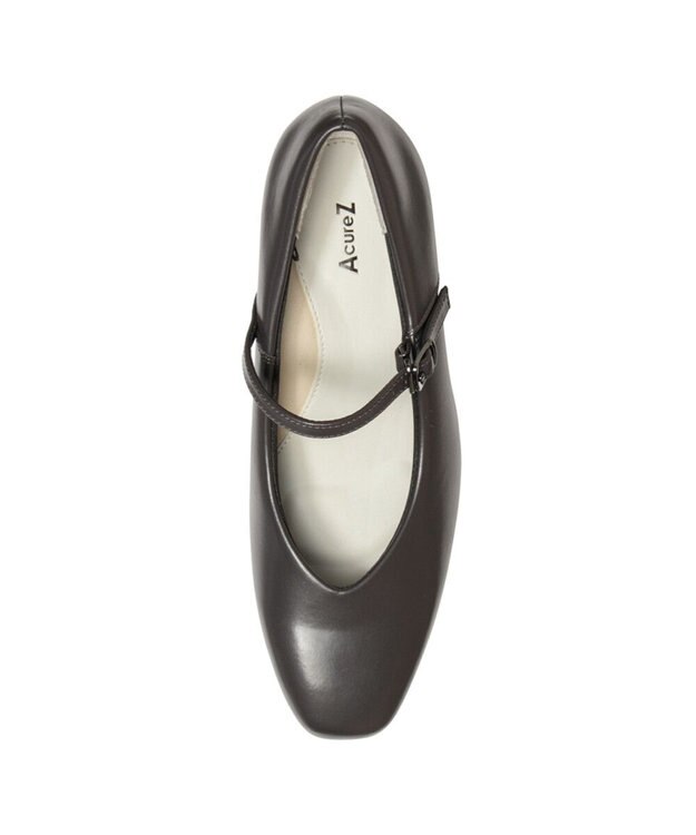 AcureZ 足ゆび広がる×キレイ メリージェーンパンプス「母趾にやさしい美パンプス」 ダークグレー