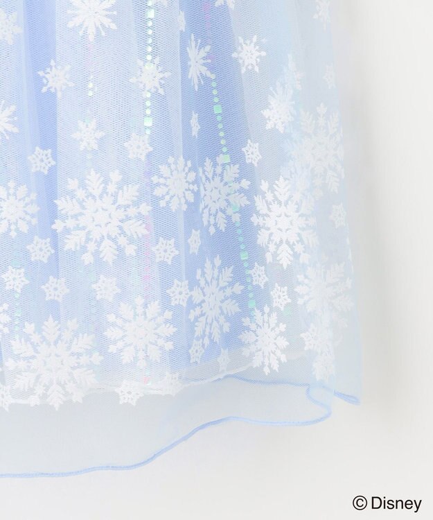 ANY KIDS 【ディズニープリンセス/フローズン】ドレス風 ワンピース サックスブルー<エルサ>