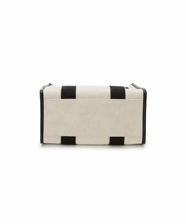 TOPKAPI 【Breath TOPKAPI】THE CANVAS ザ キャンバス スクエア ミニ トートバッグ ブラック