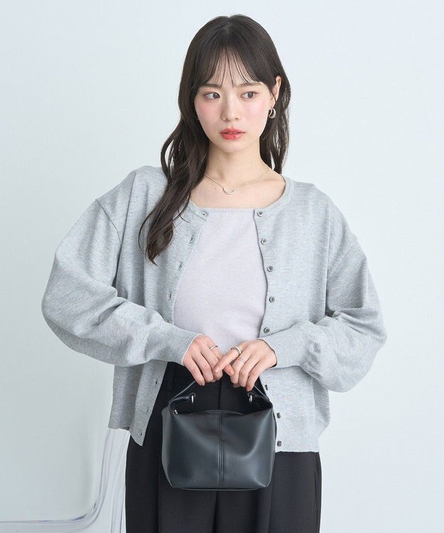earth music&ecology ホルターレースキャミソール Light Gray