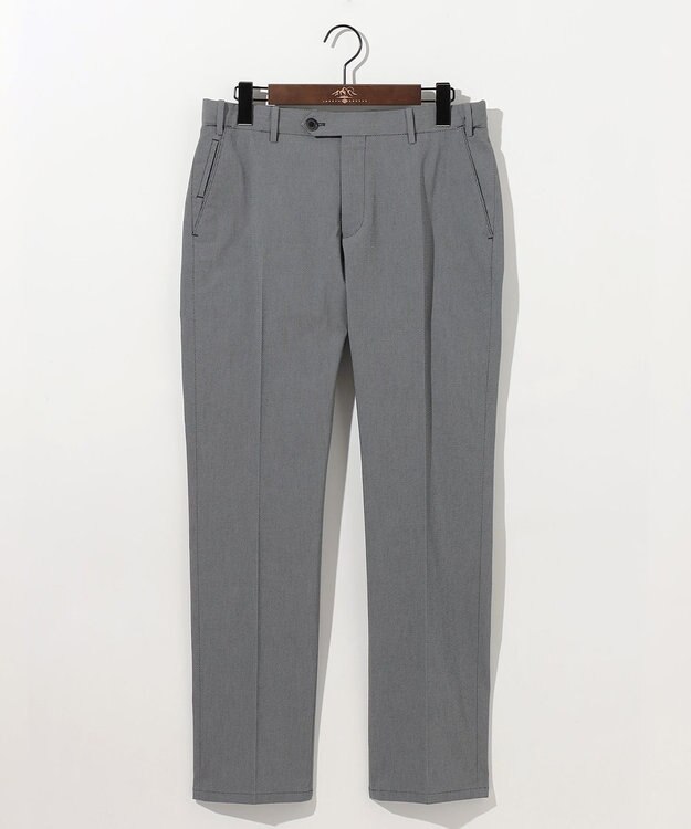 JOSEPH ABBOUD 【ウエストも伸びる!/ジャパンファブリック】シャンブレードビーストレッチ パンツ グレー系