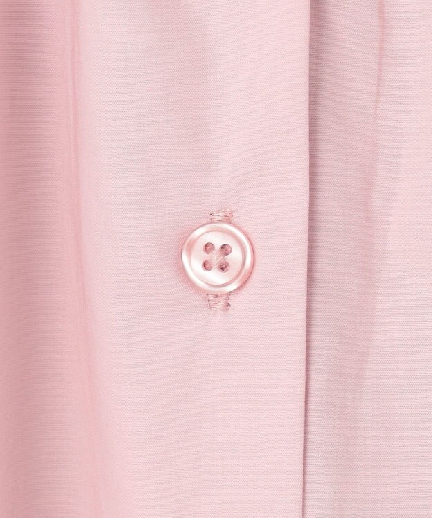 UNFILO 【新色追加】ギャザーワイドシャツ ピンク