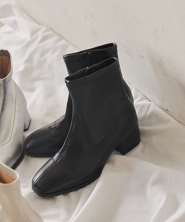 WEGO ショートストレッチブーツ ブラック