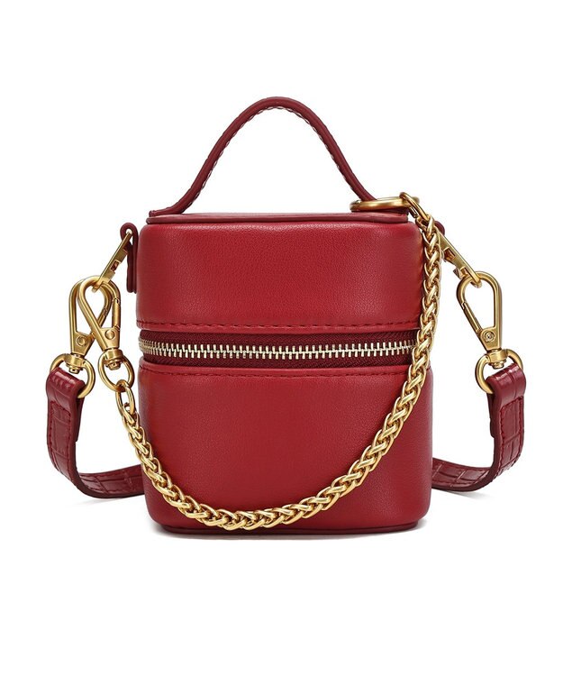 style code 【VerdeVari/ヴェルデヴァリ】TINY VANITY BAG レッド