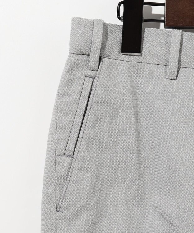 JOSEPH ABBOUD 【ウエストも伸びる!/ジャパンファブリック】シャンブレードビーストレッチ パンツ ライトグレー系