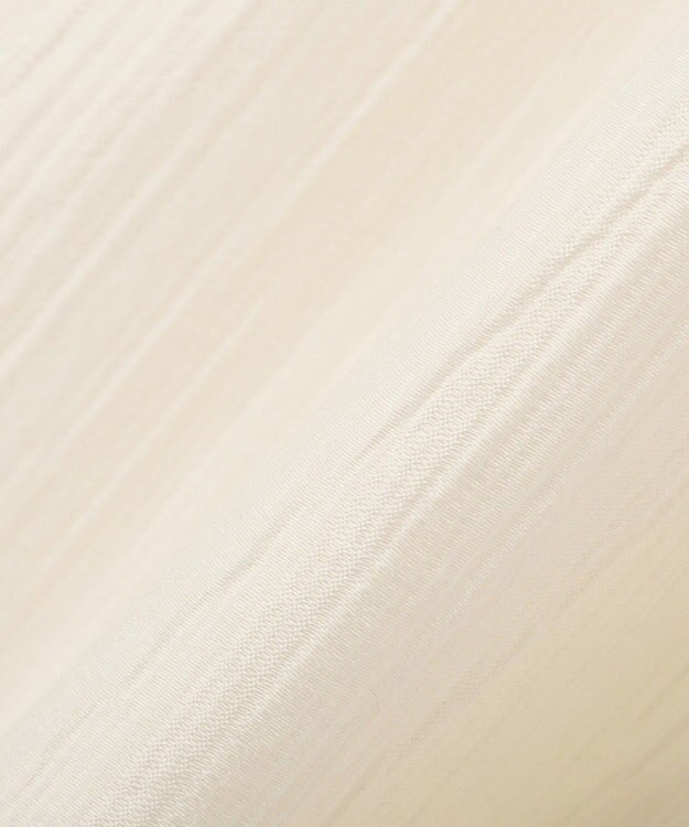 Green Parks シアーフードシャツ Ivory