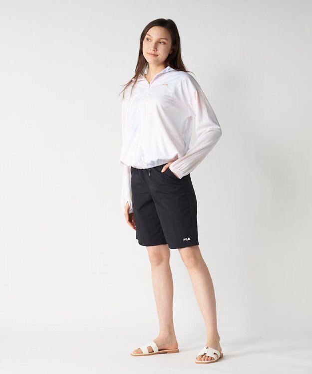 OP／FILA 【FILA/フィラ】ナイロンタスランパンツ ブラック