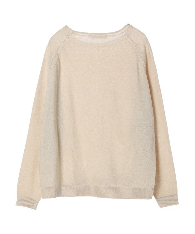 AMERICAN HOLIC ボートネックニットプルオーバー Ivory