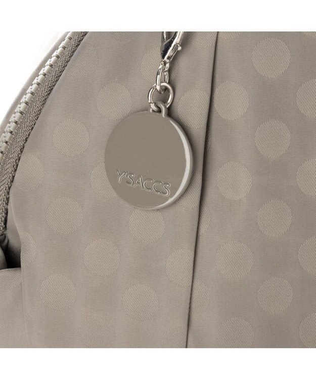 Y'SACCS 【ムック本掲載】Polka Dots リュックサック Sサイズ グレージュ