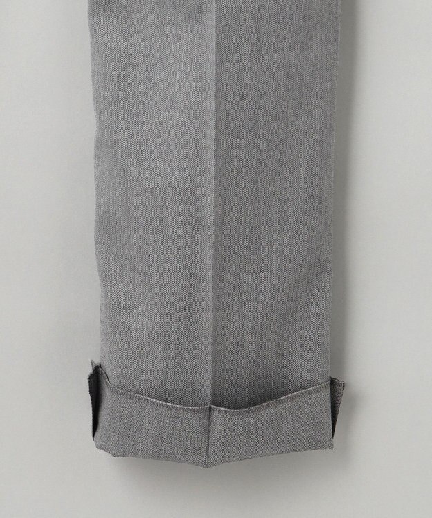 GOTAIRIKU 【御幸毛織】ニュージーランドメリノSuper120'sツイル スーツ グレー系1