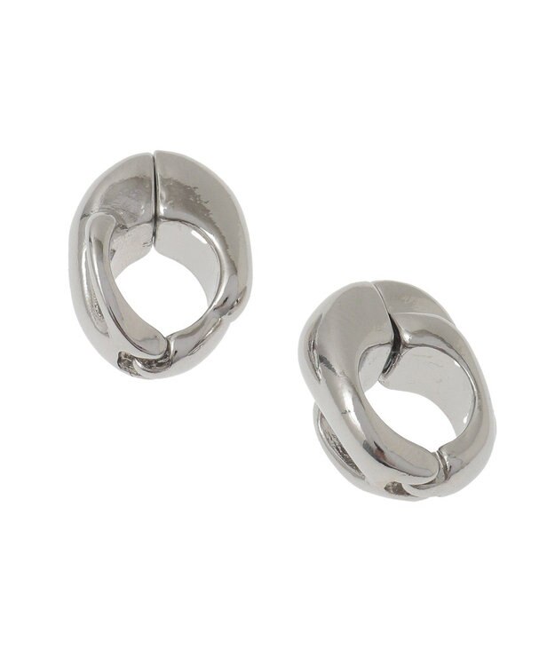 AMERICAN HOLIC リバーシブルマグネットイヤリング Silver