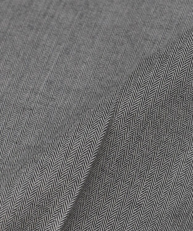 GOTAIRIKU 【御幸毛織】ニュージーランドメリノSuper120'sツイル スーツ グレー系1