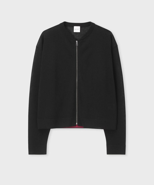 Paul Smith シアー ニット ブルゾン ブラック
