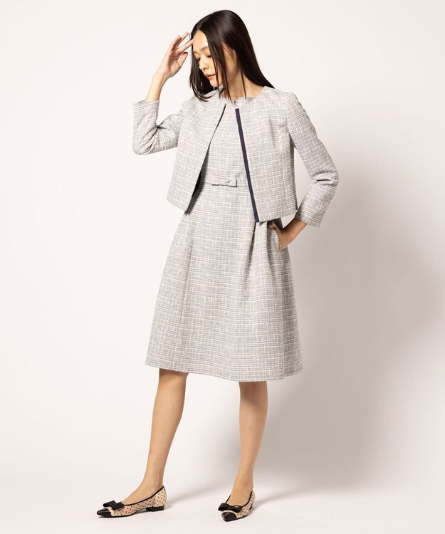 TOCCA 【WEB限定カラーあり・洗える】FIRST SPRINGS ドレス モノトーン