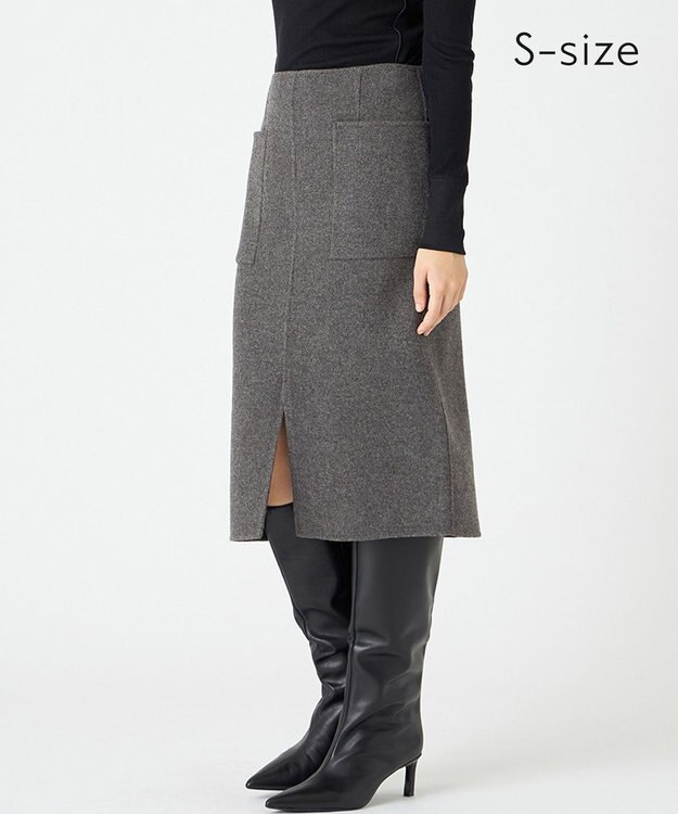 BEIGE， 【S-size】THOUIN / Iラインスカート C.Gary