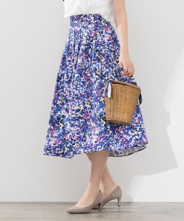 ONWARD Reuse Park 【組曲】スカート春夏 パープル