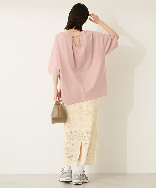 AMERICAN HOLIC 接触冷感バックオープンプルオーバー Pink