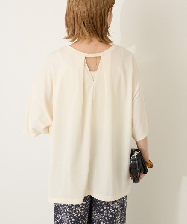 AMERICAN HOLIC 接触冷感バックオープンプルオーバー Ivory