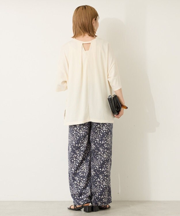 AMERICAN HOLIC 接触冷感バックオープンプルオーバー Ivory