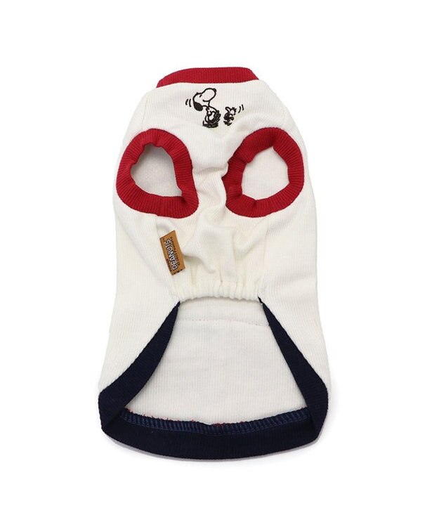 PET PARADISE スヌーピー ペティヒート プレミアム タンクトップ 《ハッピーダンス柄 》小型犬 白