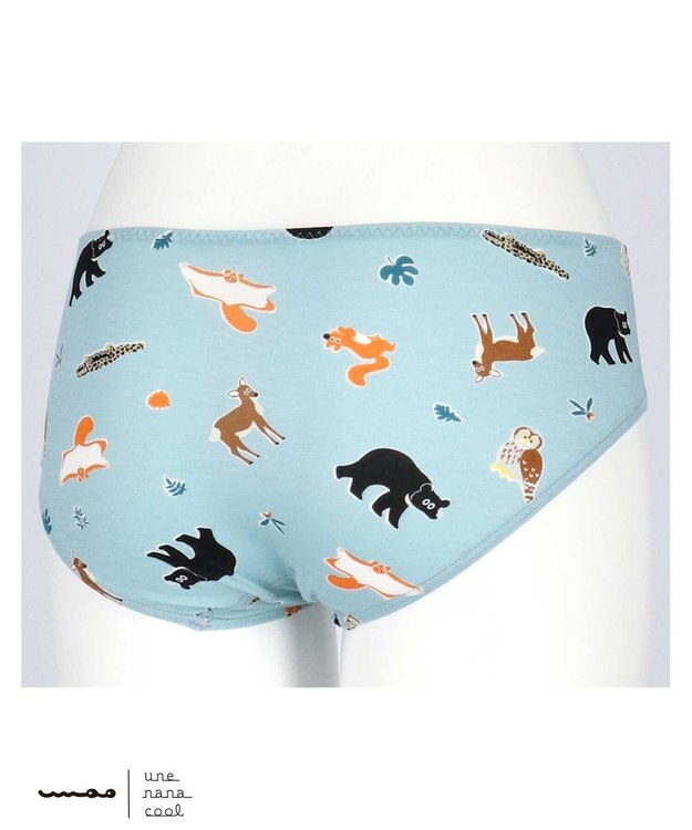 une nana cool MADE WITH 京都市動物園 ショーツ GY