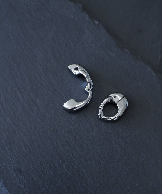 AMERICAN HOLIC リバーシブルマグネットイヤリング Silver