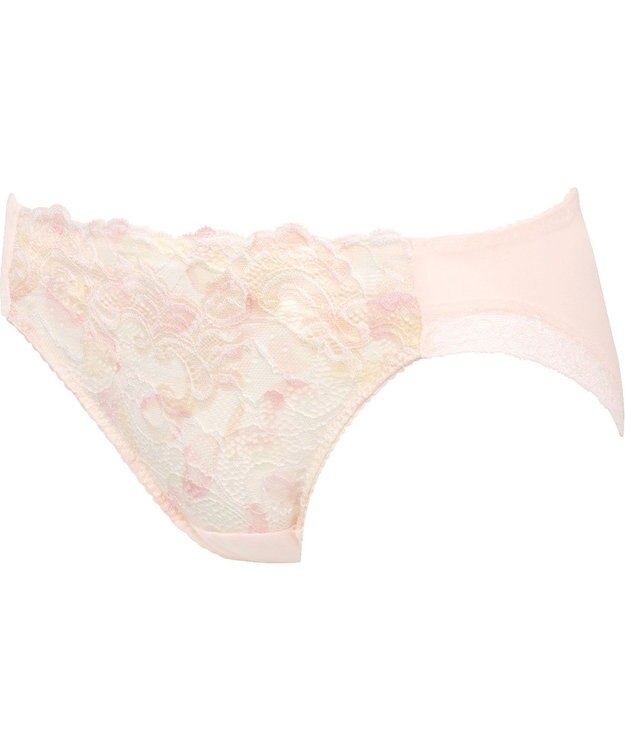 Wing 【ナチュラルフィットブラ】 ペアショーツ 身生地部綿混 はきこみ丈あさめ KF3320 ウイング／ワコール シェルピンク