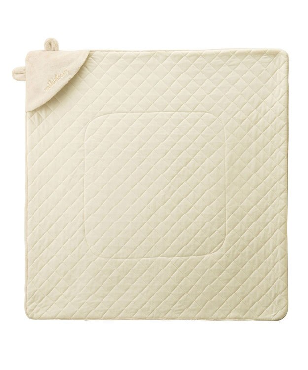 MIKI HOUSE HOT BISCUITS 【ミキハウス】 マイクロファー アフガン ベージュ