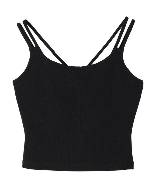 earth music&ecology クロップドキャミソール Off White