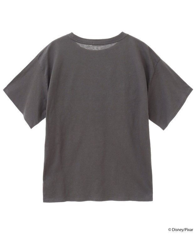earth music&ecology Ｆｉｎｄｉｎｇ　Ｎｅｍｏ／シリコンプリントＴシャツ Charcoal Gray