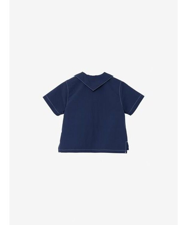 HELLY HANSEN 【キッズ】ショートスリーブバスクセイラーシャツ オーシャンネイビー