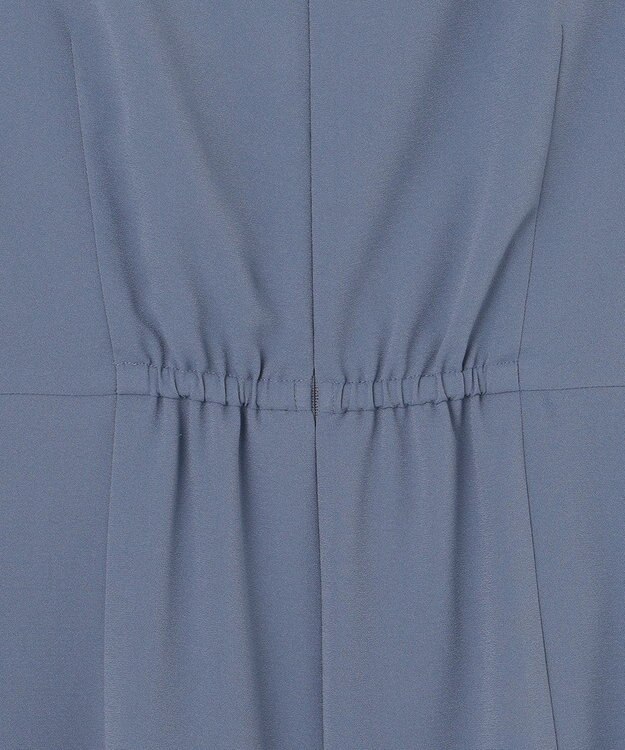 ANY SIS 【Lily Calin】レーストップス×マーメイド ドレス セット スモーキーブルー×スモーキーブルー