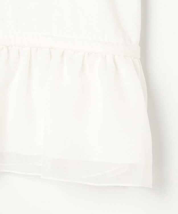 Feroux フリルぺプラム カットソー ホワイト系